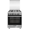 Glem Gas Cucina gas 4 zone Forno elettrico SPECIALISTA SA66IX inox Classe A (60x60x85cm)