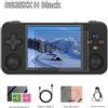 StarTech Console portatile per videogiochi - RG35XX H - Display IPS da 8,9 cm - Sistema operativo Linux 64 bit - Batteria da 3300 mAh - 64 GB di memoria - Uscita HDMI - Colore: nero