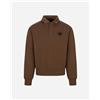 Vans Small Logo M - Felpa - Uomo - Marrone