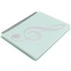 SODIAL Cartella per Spartiti, 60 Pagine, /Supporto per Spartiti, Adatto al Formato8423