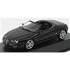Minichamps Alfa Romeo Spider 2003 nero opaco 1/43 modello pressofuso nuovo