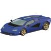 Aoshima NUOVO Aoshima Bunka Kyozai 132 The Snap Kit Series Lamborghini Countach LPI 8...