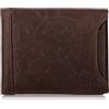 Fossil Portafoglio da uomo Neel, Bifold in pelle marrone 10,16 cm L x 1,27 cm L x 6,99 cm H ML3887200