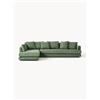 Westwing Collection Divano angolare 4 posti Tribeca - Verde