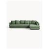 Westwing Collection Divano angolare 4 posti Tribeca - Verde