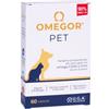 U. G. A. Nutraceuticals Omegor Pet integratore per cani e gatti con olio di pesce 60 capsule