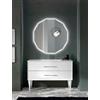 Modo Mobile bagno moderno 120 cm - Bianco Opaco - 2 cassetti - Lavabo - CLASSIC