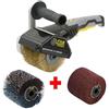 FARTOOLS - Pacchetto 615127: Renovator Rex120c + Spazzola E Cinghie In Nylon - Legno Speciale, Metallo E Pietra - Superfici Piane O Complesse - SPEDIZIONE GRATUITA