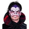 Ciao SPAVENTOSA MASCHERA VAMPIRO GRONDANTE DI SANGUE IN EVA.