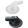 Homyl 4x2 Pezzi Valvola di Gonfiaggio per Aquilone Gonfiabile, Valvola per Camera D' Dell'aquilone, Utile Ingresso D' Universale a Forma, 4 Pezzi