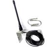 ephenria Antenna Barche Impermeabile Guadagno ConnettorePL259 | Includes PL259 connector for easy installation; marine-grade rubber and stainless steel.