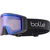 Bollé - Blackridge, Nero, Phantom+ Blue Semi-Pol, Taglia M-L, Maschere da Sci, Unisex, Adulto