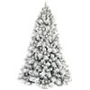FRADA SRL Albero di Natale "white empire" altezza 210CM diametro 127cm con 1093 rami
