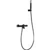 IMEX Rubinetteria IMEX - MONZA miscelatore vasca/doccia in ottone termostatico [nero opaco] - BTM039-4NG