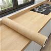 NONE Carta da parati autoadesiva impermeabile in PVC da parete in rotoli Mobili Armadi Pellicola decorativa in vinile Adesivi con venature del legno per la decorazione domestica