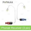 tindodo Ricevitore per apparecchi acustici Phonak, cavo Standard Power SDS 4.0 per apparecchi acustici Phonak Audeo M RIC