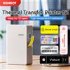 NiiMbot Stampante di Etichette a Trasferimento Termico Niimbot N1/B18, Etichettatrice Wireless Mini per Adesivi, Etichette Fai-da-Te per Nomi, Note e Tag per Ufficio