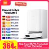 XIAOMI Robot aspirapolvere Xiaomi 5 Eu (versione aggiornata X20+) versione globale, macchina intelligente per la pulizia della casa con smaltimento dello sporco, aspirazione e lavaggio, aspirazione da 20000