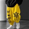 Bandai Pantaloni da uomo ONE PIECE Pantaloni sportivi Trafalgar D. Water Law Anime Primavera e autunno Nuovi pantaloni da jogging Harajuku moda punk invernali