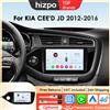 Hizpo Android Auto Carplay Car Stereo Per KIA Cee'd CEED JD 2012 - 2016 Radio Multimidia Lettore GPS Bluetooth DSP QLED Schermo 4G