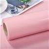 NONE 1 rotolo di carta da parati in marmo rosa perlescente, carta da contatto impermeabile, vinile autoadesivo, adesivo decorativo rimovibile