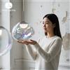 CAREN Lampada a Sospensione Iridiscente Caren Lighting, Lampadario Arcobaleno PVD con Luce LED Nascosta, Moderna Decorazione da Soffitto per Uso Commerciale