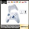 FLYDIGI Controller Gamepad Flydigi Direwolf 4 Wireless/Cablato per Console di Gioco, Supporto PC/Switch/Telefono/Tablet con Dock di Ricarica