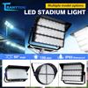 TRANYTON Faro Industriale per Stadio, Proiettore da Esterno 240W 480W 720W 960W, Illuminazione Uniforme per Campi da Tennis, Basket e Palestre