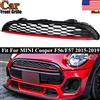 MagicKit Griglia anteriore a nido d'ape per MINI Cooper F56/F57 2015 2016-2019, nera con finiture rosse, 51137393456, in plastica ABS