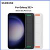 SAMSUNG Custodia Originale Samsung Galaxy S23+ Plus in Silicone con Grip, Texture Liscia e Cinturino Rimovibile EF-GS916