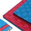 NONE Tatami Puzzle 1x1m 3cm - Tappetino da Ginnastica a Puzzle | Gomma EVA Reversibile in Vari Colori | Modello 5 linee | Tappetino Antiscivolo per Arti Marziali, Fitness, Piscina, Giochi per Bambini e