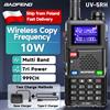 Baofeng UV 5RH Walkie Talkie con ricezione banda aerea, copia frequenza wireless, multi-banda, VOX, FM, Type-C, portatile, palmare, a lungo raggio, ricetrasmittente bidirezionale per la caccia