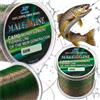 NONE Lenza da Pesca 3D Line Camo 600m 0.20mm Camouflage Chameleon, Monofilamento Affondante con Effetto 3D Subacqueo, Resistenza 6-7kg, Resistente all'Abrasione, per Feeder, Galleggiante, Pesca a Terra,