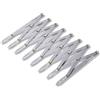 Kukyller Expanding Sewing Gauge, Aluminum Expanding Sewing Gauge Adjustable Length Multifunctional Aluminum Button Equal Space Divider Tool