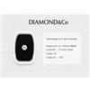 ORO&CO Diamante blisterato taglio brillante ct 0,25 colore d purezza vvs1