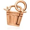 DODO Charm acquario in oro 9kt