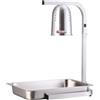 Beckers Scaldavivande a infrarossi in alluminio - vassoio GN 1/2