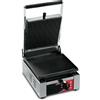 Sirman Piastra tostiera piccola modello ELIO - base rigata e coperchio rigato - con timer