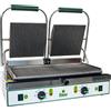 Fimar Piastra tostiera doppia in ghisa cm 48x23 cm - base rigata e coperchio rigato - 380V/3/50Hz / 2 / Piastra inferiore e superiore rigata / Fimar / PE50NR / Rif. 80311