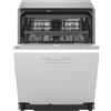 LG QuadWash DB375TXSW Lavastoviglie a scomparsa totale Classe A 14 coperti Vapore Wi-Fi