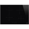 Smeg Universal SI1B2742D piano cottura Nero Da incasso 75 cm Piano cottura a induzione 4 Fornello(i)