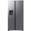 Samsung RS70F64KETEF Frigorifero Side By Side A Libera Installazione, Compressore AI Inverter, Smartthings Energy, AI Hybrid Cooling, Classe E, Acciaio