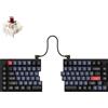 Keychron Q11 QMK Tastiera meccanica split QWERTY US, Gateron G Pro Brown