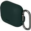 kwmobile Custodia protettiva kwmobile per EarFun Air Pro 4+ / Air Pro 4 Plus: custodia in silicone TPU per auricolari e custodia di ricarica, cover resistente agli urti con moschettone
