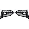 KHOFVSXWD Per Ford Per Focus ST ST Line MK4 Hatchbacks Griglia fendinebbia | Estates 2018 2019 2020 2021 Paraurti Anteriore Copertura Fendinebbia Griglia A Nido D'ape
