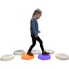 PLAYLEARN Pietre Luminose Interattive, Percorso Sensoriale Sonoro DoReMi, 7 Pezzi