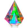 PLAYLEARN Lampada a Prisma Diamante, Luce Sensoriale a Riflessi Iridescenti