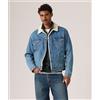 LEVI'S ® Levi's® Giacca Sherpa Trucker Type III Medium Blue Denim Uomo