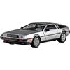 Aoshima NUOVO AOSHIMA 124 The☆Super Car No.21 82 DeLorean Plastic Model DMC-12