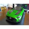 Minichamps Modellino auto Minichamps 1/18 Mercedes-Benz AMG GT serie nera verde pressofuso